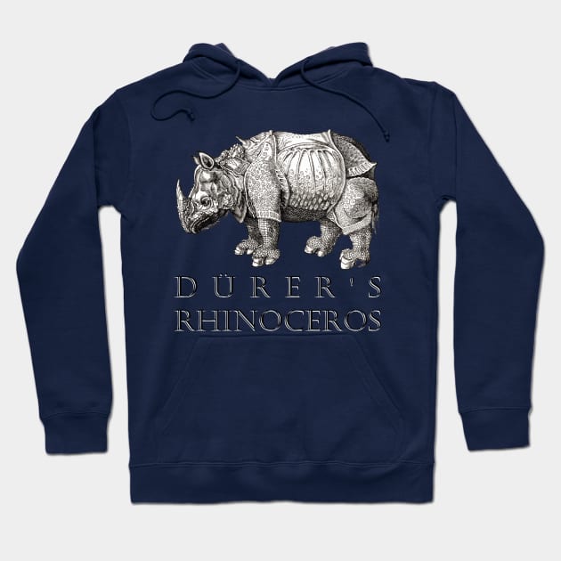 Dürer's Rhinoceros Hoodie by Dystopianpalace